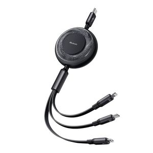 3in1 USB to USB-C / Lightning / Micro USB Cable, Mcdodo CA-5220, 1.2m (Black)