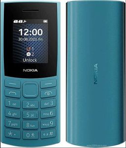 Mobilusis telefonas Nokia 105 4G (2023) (Cyan) DS 1.8" TFT LCD 120x160/48MB/128MB RAM/GSM/LTE Nokia