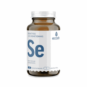 ECOSH bioaktyvus Selenas 150μg kapsulės N90