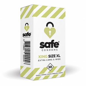 Prezervatyvai XL Safe 10vnt