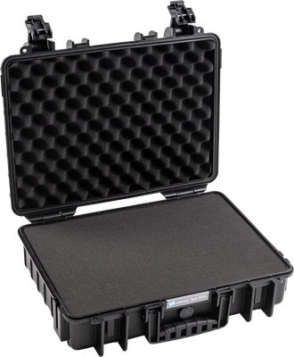 B&W Outdoor Case 5040 black with pre-cut foam