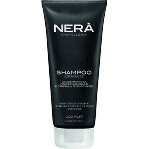 NERA 03 Moisturizing Shampoo With Sweet Fennel &amp; Sugar Drėkinamasis šampūnas su pankolio ekstraktu, 200ml