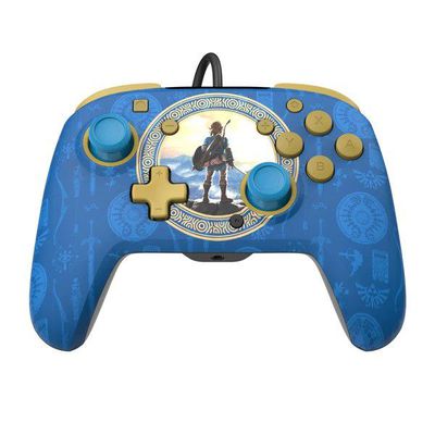 PDP Zelda Hyrule Blue Wired Controller for Nintendo Switch