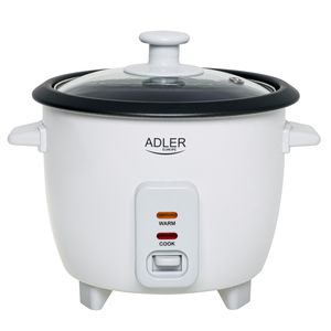 Ryžių virimo puodas Adler Rice Cooker AD 6418 300 W 0.6 L Number of programs 2 White