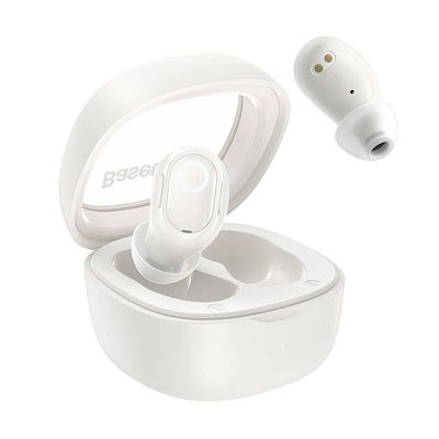 Wireless headphones Baseus Bowie WM02 TWS, Bluetooth 5.0 (white)