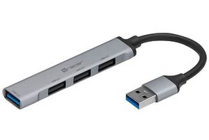 TRACER USB 3.0. 4 port hub. 1x3.0 3x2.0 ALU