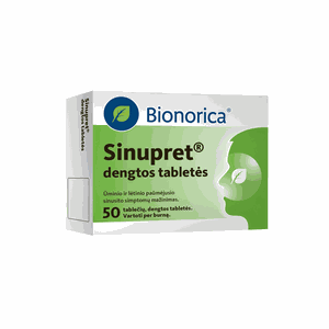 Sinupret dengtos tabletės N50