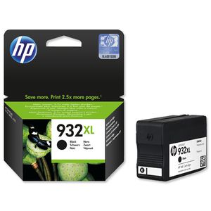  HP 932XL didel&#x117;s talpos juodo (Black) "OfficeJet" ra&#x161;alo kaset&#x117; 
