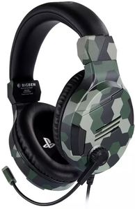 BIGBEN V3 Wired Headphones For PS5/PS4 (Camo Green) | 3.5mm