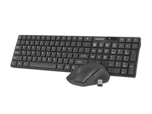 NATEC Wireless Keyboard + mouse set 2in1 Stingray US optical