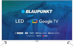 TV 43" Blaupunkt 43UBG6010S 4K Ultra HD LED, GoogleTV, Dolby Atmos, WiFi 2,4-5GHz, BT, balta
