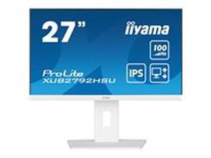 IIYAMA XUB2792HSU-W6 27inch ETE IPS FHD 100Hz 250cd/m2 0.4ms Speakers HDMI DP USB 4x3.2 White FreeSync 15cm Height Adj. White