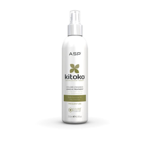 A.S.P. Luxury Haircare Kitoko Volume Enhance Leave-In Treatment Apimties suteikiantis purškiamas kondicionierius, 250ml