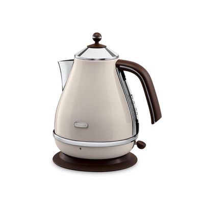 Virdulys Delonghi KBOV 2001.BG, Stainless steel, Beige, 2000 W, 360° rotational base, 1.7 L