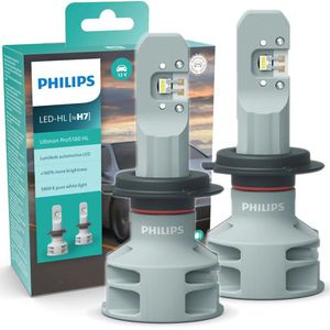 LED lemputės H7 12/24V 15W Ultinon Pro5000 HL Philips