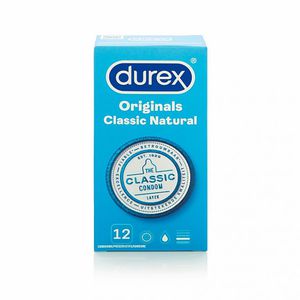 Durex - Classic Natural prezervatyvai 12 vnt