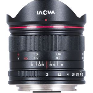 Laowa 7.5mm F2 MFT Lightweight Black