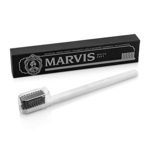 Marvis White Soft Toothbrush Dantų šepetėlis (minkštas), 1vnt