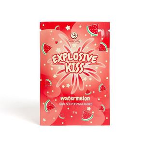 Saldainiai oraliniam seksui Explosive Kiss (arbūziniai)