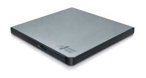 Hitachi-LG Slim Portable DVD-Writer optinių diskų įrenginys DVD±RW Sidabras