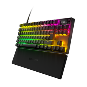 SteelSeries Apex Pro TKL (2023) Black Wired Gaming keyboard with Nordic layout and RGB LED light | Omnipoint 2.0 Adjustable Switches