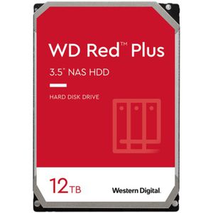 WD Red Plus 12TB SATA 6Gb/s 3.5inch 256MB cache 7200Rpm Internal HDD Bulk