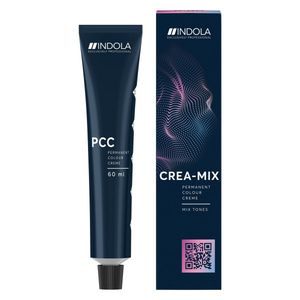 Indola PCC CREA-MIX Permanent Colour Creme Ilgalaikiai plaukų dažai, 60ml