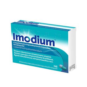 Imodium 2 mg kietosios kapsulės N6