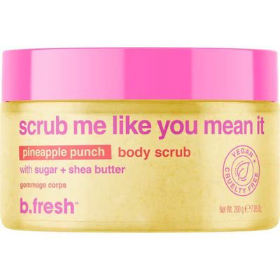 b.fresh Scrub Me Like You Mean It Pineapple Punch Body Scrub Ananasų aromato kūno šveitiklis, 200g