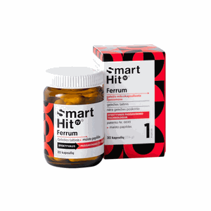 SmartHit IV Ferrum kapsulės N30