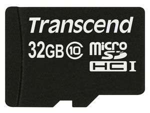 Transcend MicroSDHC card 32GB Class 10
