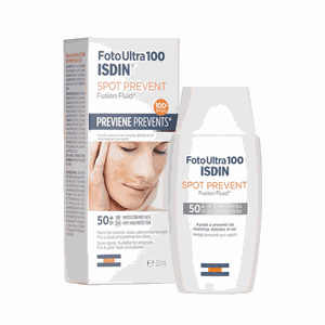 ISDIN apsauginė emulsija veidui nuo pigmentinių dėmių FotoUltra 100, 50 ml