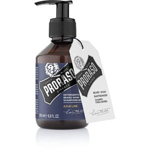 Proraso Azur Lime Beard Wash Barzdos šampūnas, 200 ml