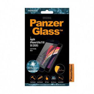 PanzerGlass | Apple | iPhone 6/6s/7/8/SE 2020 | Hybrid glass | Black | Rounded edges; 100% touch preservation; Crystal clear | Screen Protector