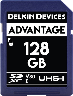 DELKIN SD ADVANTAGE 660X UHS-I U3 (V30) R90/W90 128GB