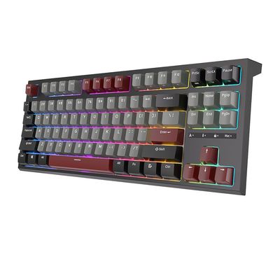 Royal Kludge RK R87 RGB black wired keyboard | 80%, Hot-swap, Blue switches, US