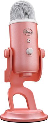 Logitech G Blue Yeti (pink) condenser microphone