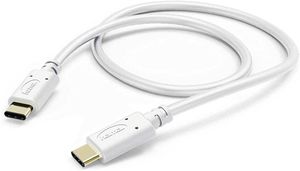 Hama charging-/ Datacable USB Type-C to Type-C 0,2m white