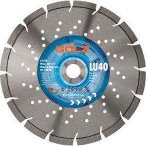 Deimantinis diskas betonui GOLZ LU40 180x22.2mm