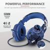 TRUST GXT 322B Carus blue wired headset | PS4/PS5