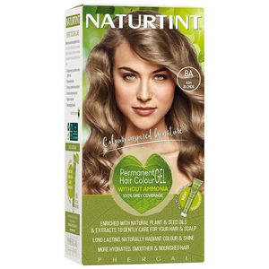 NATURTINT® ilgalaikiai plaukų dažai be amoniako, ASH BLONDE 8A