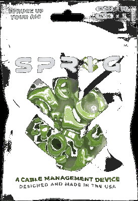 Sprig Green Value pack 10x 1/4” Sprigs + 5x 3/8” Big Sprigs