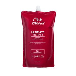 Wella Professionals Ultimate Repair Shampoo Step 1 Refill Intensyvaus poveikio atkuriamojo šampūno papildymas, 1000ml