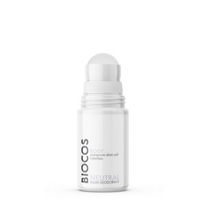 Biocos Body Neutral Alum Deodorant Natūralus bekvapis alūno dezodorantas, 60 ml