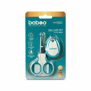 Baboo nagų priežiūros rinkinys: žirklutės ir žnyplutės, 0+ mėn