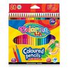 Spalvoti pieštukai Colorino Kids šešiakampiai, 24 spalvų