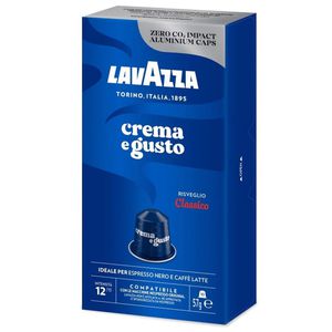Kavos kapsulės tinkančios Nespresso kavos aparatams Lavazza "Crema e Gusto Classico" 10vnt.