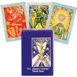 Spanish Cowley Thoth ispanų kalba Tarot kortos