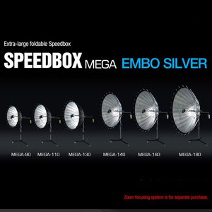 SMDV Speedbox Mega 90 Deep softbox 90cm silver bowens mount