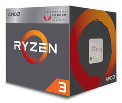 AMD Ryzen™ 3 3200G with Radeon™ Vega 8 Graphics 4C/4T, 4 GHz, 6 MB, AM4, 65W, 12nm, BOX